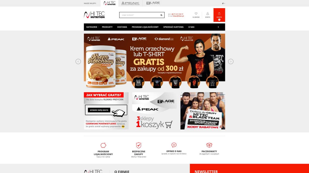 HI TEC NUTRITION SPÓŁKA Z OGRANICZONĄ ODPOWIEDZIALNOŚCIĄ